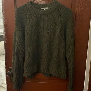 Madewell chunky crewneck sweater